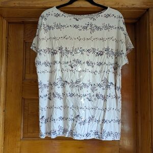 J. Jill Pink Floral Top